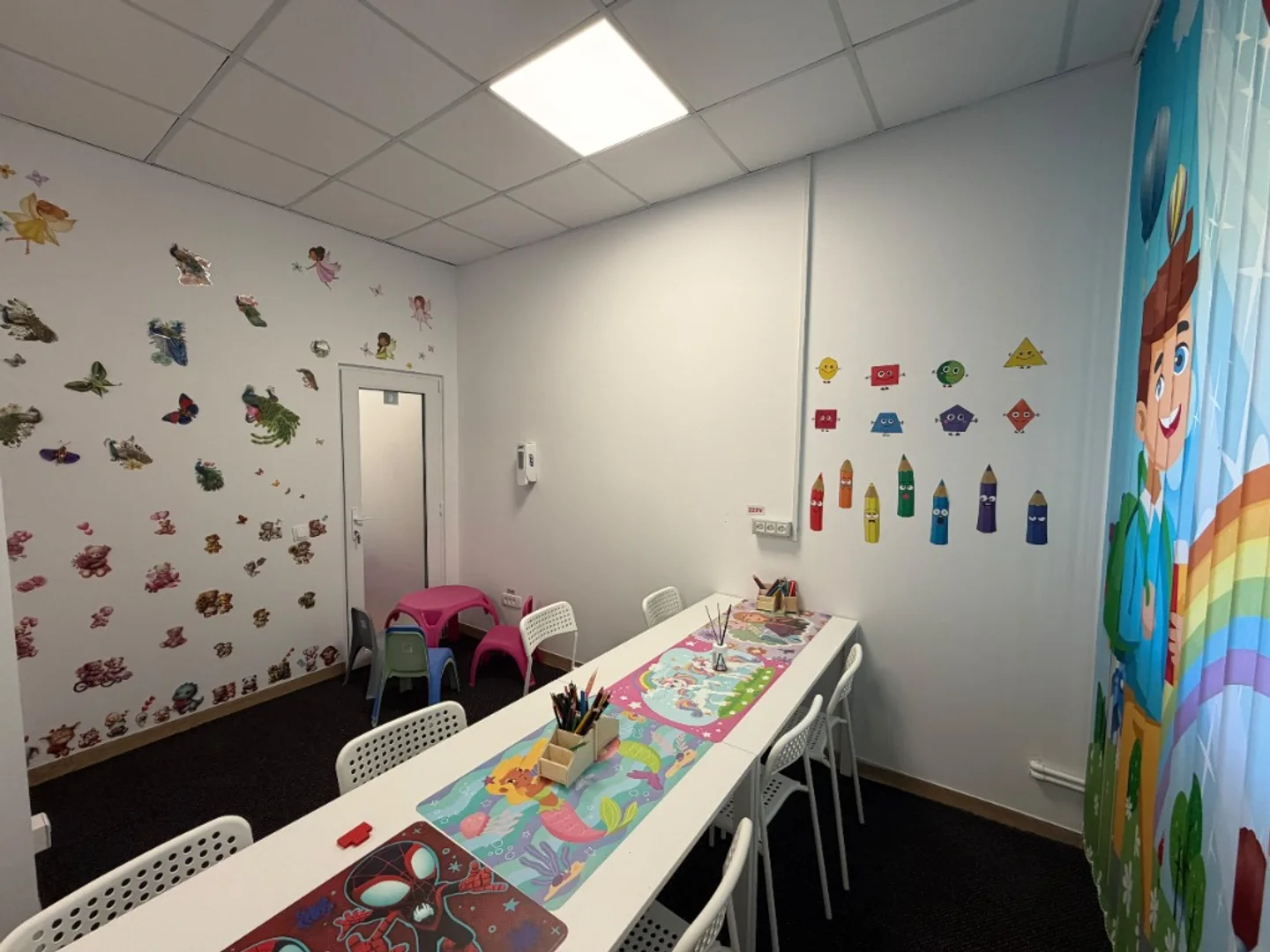 Sala de ateliere și activități de grup din Centrul Matteo